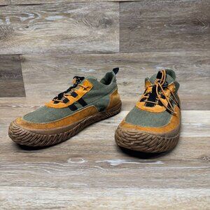 Hybrid Green Label The Artful Olive Textile Sneaker Men's Size 13
